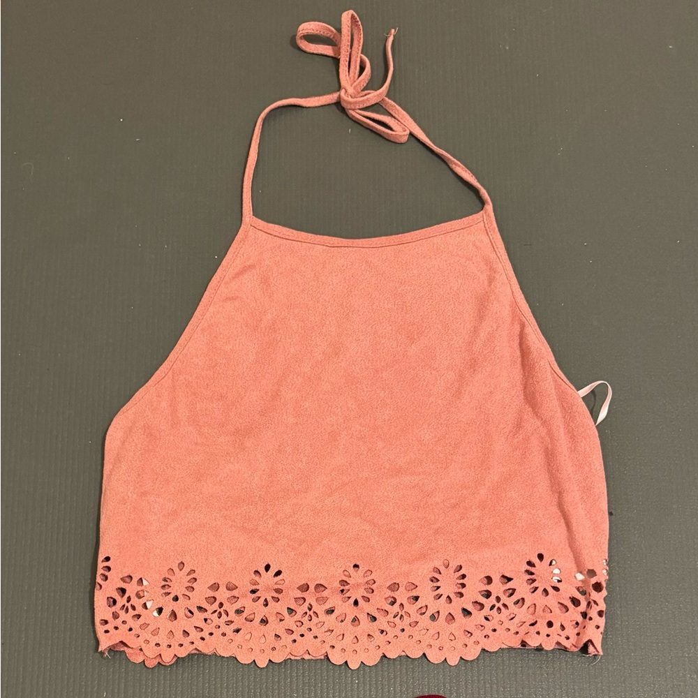 Shein halter top and crop top